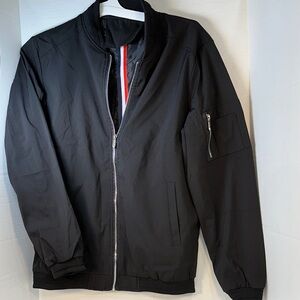 Men's Black Bomber Jacket